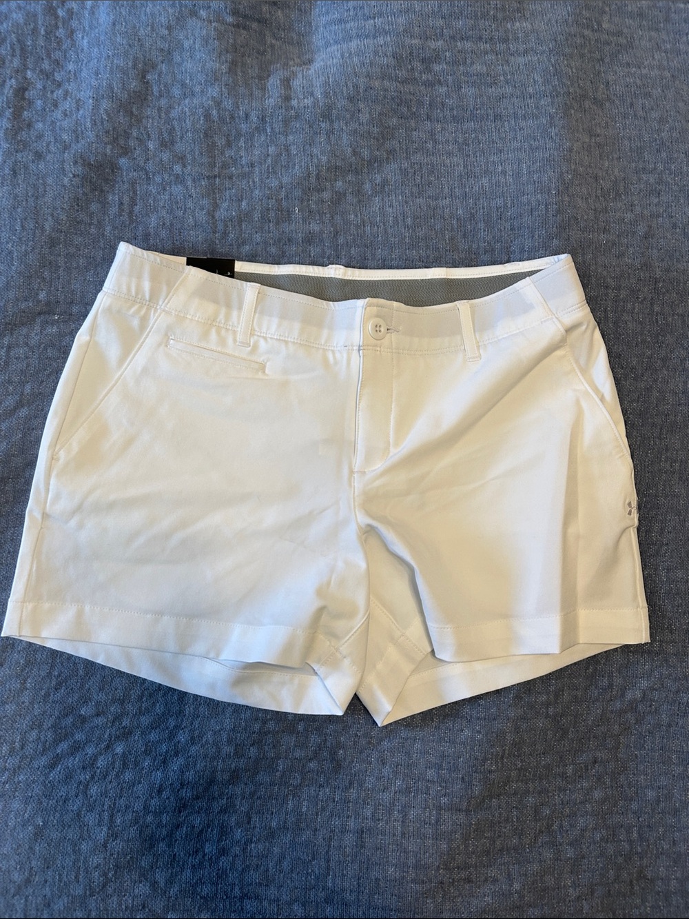 Under Armour White 4 inch Women's Performance Golf Shorts